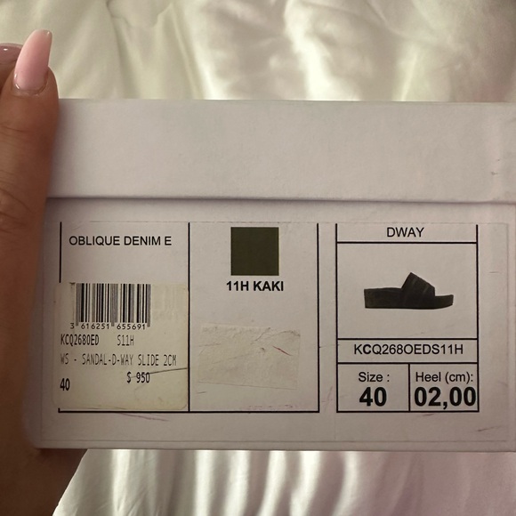 Authentic Christian Dior sandals size 40 - Picture 2 of 6